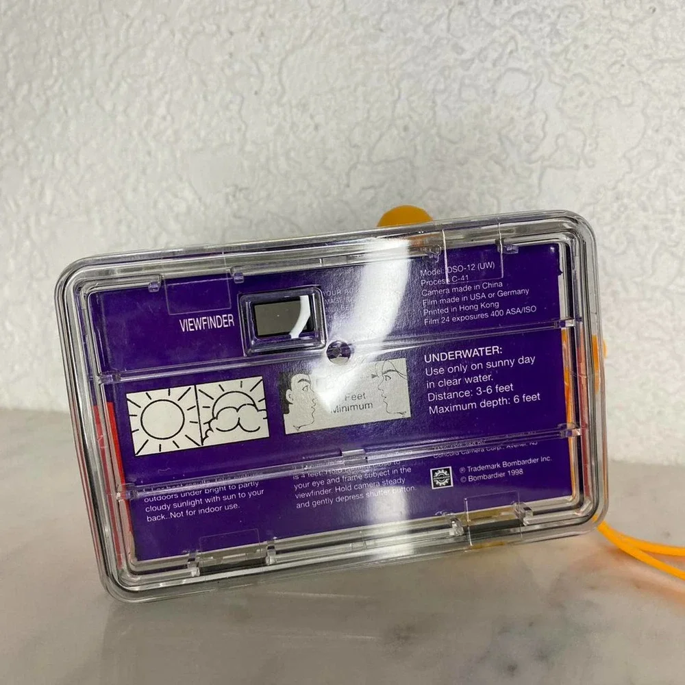 Sea Doo Y2K Underwater Camera Brand New With Film Untested Throwback Vacation
